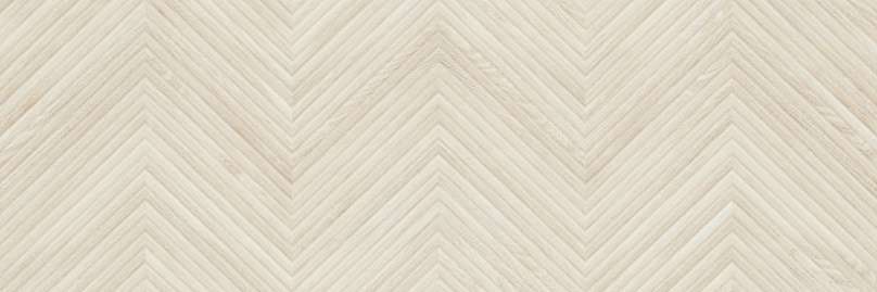 Керамическая плитка Baldocer Zig Larchwood Maple Rect., цвет белый, поверхность рельефная, прямоугольник, 300x900