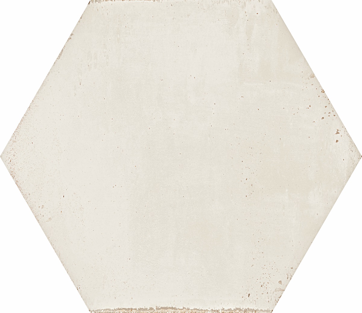 Керамогранит Ragno Eden Esagona Bianco, цвет белый, поверхность матовая, шестиугольник, 182x210