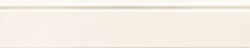 Бордюры Tubadzin Senza White, цвет белый, поверхность глянцевая, прямоугольник, 115x598