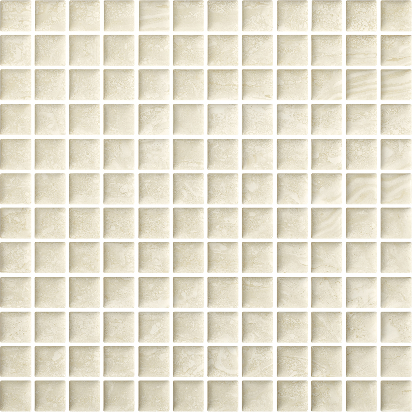 Мозаика Paradyz Coraline Beige Mozaika, цвет бежевый, поверхность глянцевая, квадрат, 298x298