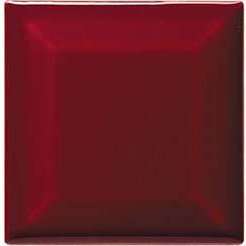 Вставки Ce.Si Metro Granato Diamante, цвет бордовый, поверхность глянцевая, квадрат, 75x75