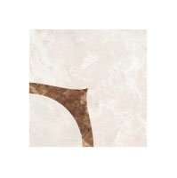 Вставки Argenta Ang. Canyon White, цвет белый, поверхность матовая, квадрат, 150x150