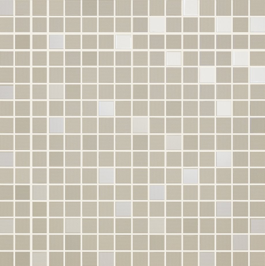 Мозаика Love Tiles Mosaic Acqua Beige, цвет бежевый, поверхность глянцевая, квадрат, 350x350
