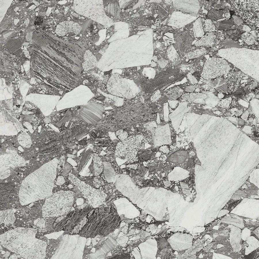 Керамогранит Fanal Stone River White Nplus, цвет серый, поверхность полированная, квадрат, 900x900