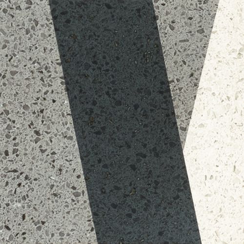 Декоративные элементы Caesar Autore Capri ADXA, цвет серый бежевый, поверхность матовая, квадрат, 300x300