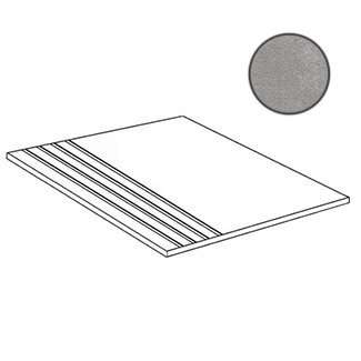 Ступени Terratinta Stonedesign Ash TTSD03GCH, цвет серый, поверхность матовая, прямоугольник, 300x600