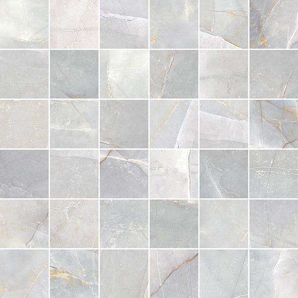 Мозаика Laparet Shade Мозаика, цвет серый, поверхность глянцевая, квадрат, 300x300