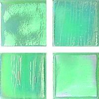 Мозаика JNJ Mosaic Ice Jade IA03, цвет зелёный, поверхность глянцевая, квадрат, 150x150