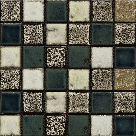 Мозаика Gaudi Orgn-28(4), цвет разноцветный, поверхность глазурованная, квадрат, 285x285