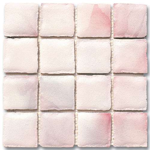Мозаика Ker-av Frammenti&Riflessi Ametista su Rete (7,5X7,5) KER-9000, цвет розовый, поверхность глянцевая, квадрат, 300x300