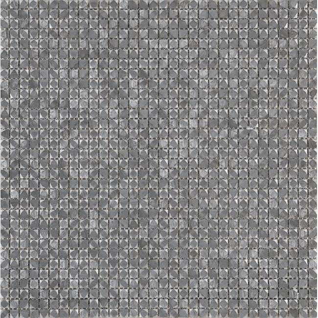 Мозаика L'Antic Colonial Gravity Aluminium Cubic Metal L241716171, цвет серый, поверхность глянцевая, квадрат, 305x305