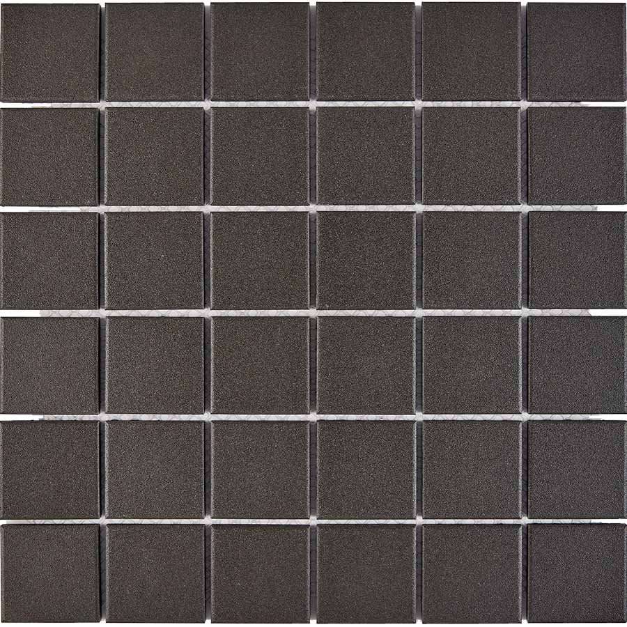 Мозаика Pixel Mosaic PIX621 Керамогранит (48х48 мм), цвет серый, поверхность матовая, квадрат, 306x306