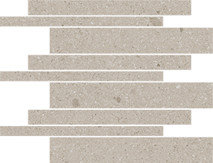 Мозаика Vives Gea Mosaico Rheico AB|C Crema, цвет бежевый, поверхность матовая, квадрат, 300x300