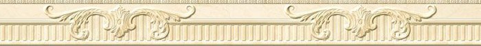Бордюры Europa Ceramica Gea Templo Cenefa, цвет бежевый, поверхность матовая, квадрат, 75x750