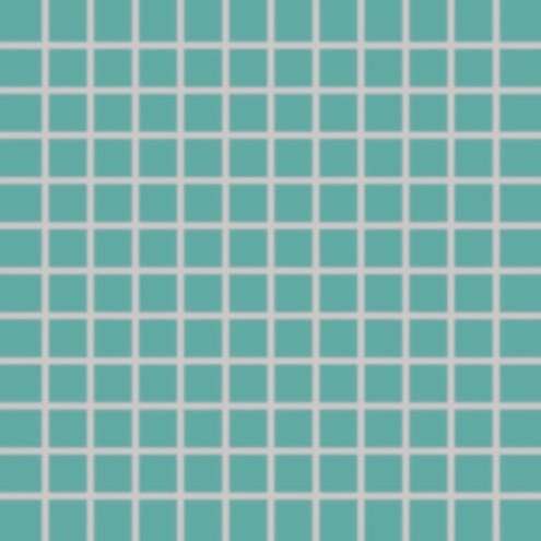 Мозаика Rako Pool GDM02467 (2,5x2,5), цвет бирюзовый, поверхность матовая, квадрат, 300x300