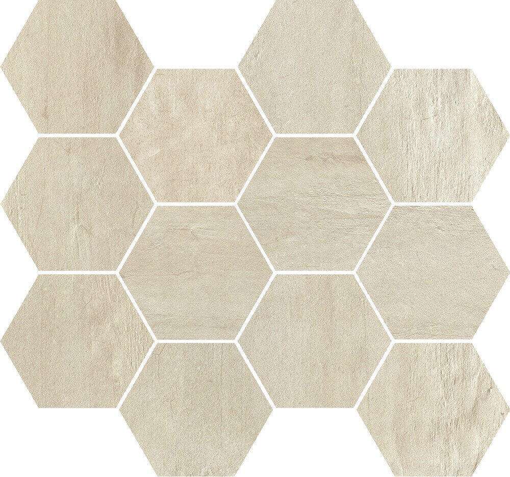 Мозаика Imola Creative Concrete Mk.Creacon B, цвет бежевый, поверхность матовая, прямоугольник, 250x300