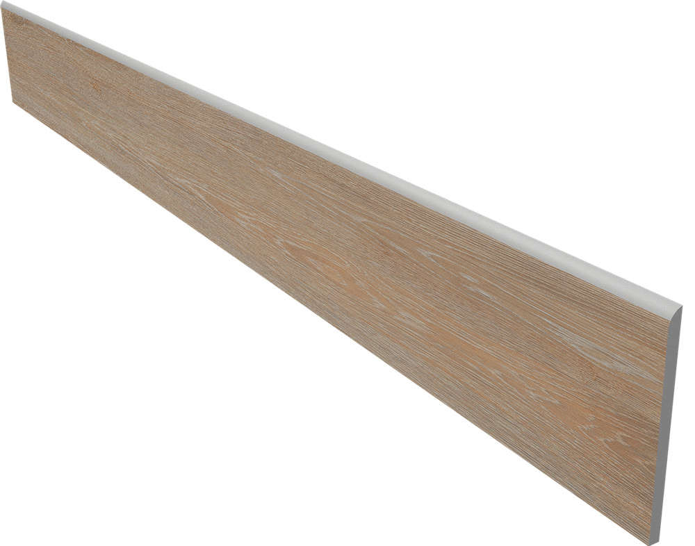 Бордюры Estima Kraft Wood Skirting Rusty Beige KW01 70618, цвет бежевый, поверхность структурированная, прямоугольник, 70x600