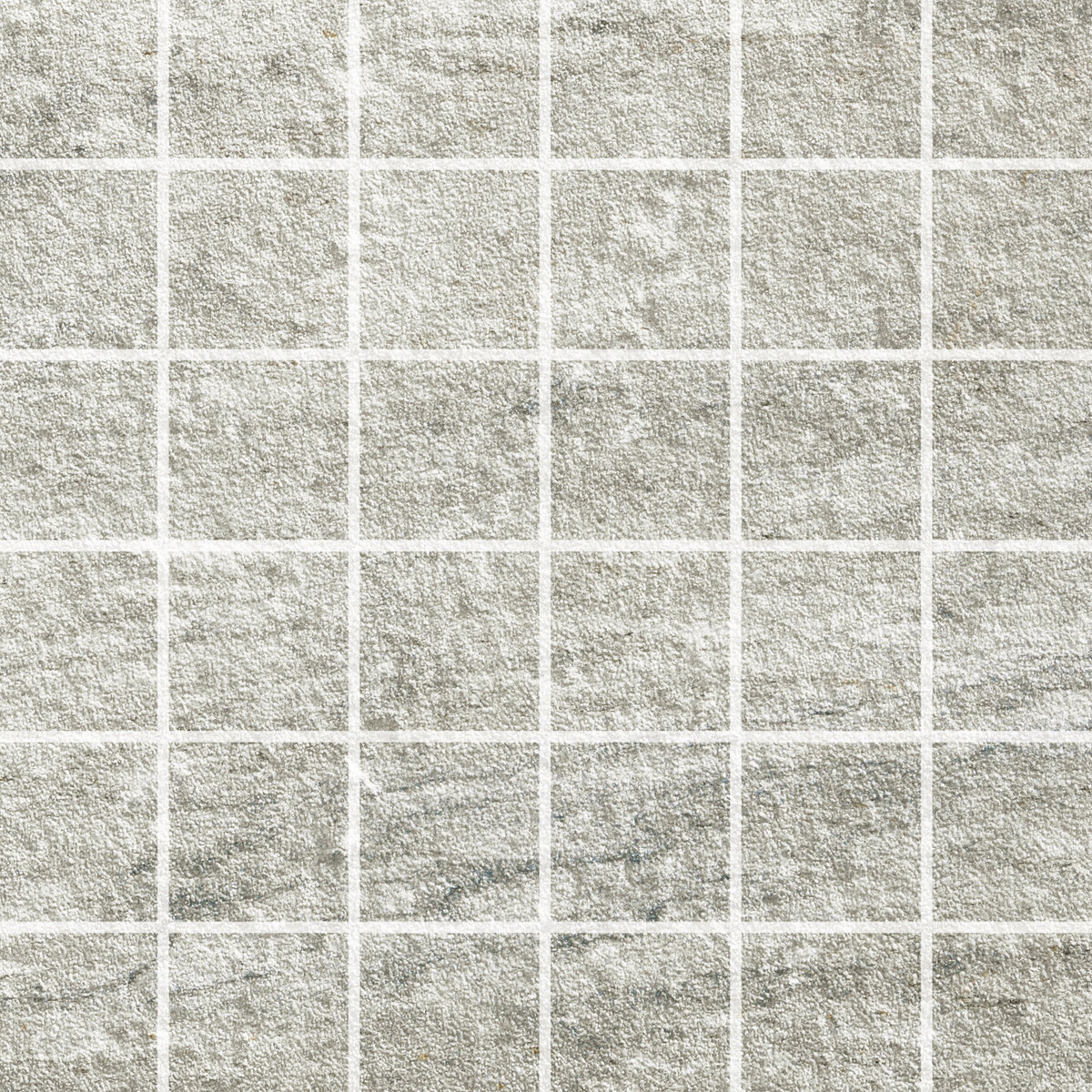 Мозаика Alfalux Stonequartz Perla Mosaico 7277601, цвет серый, поверхность матовая, квадрат, 300x300