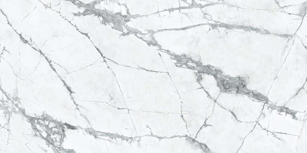 Керамогранит Caesar Anima Ever Magnificent White Luc Ret AFJK, цвет серый, поверхность полированная, прямоугольник, 800x1600