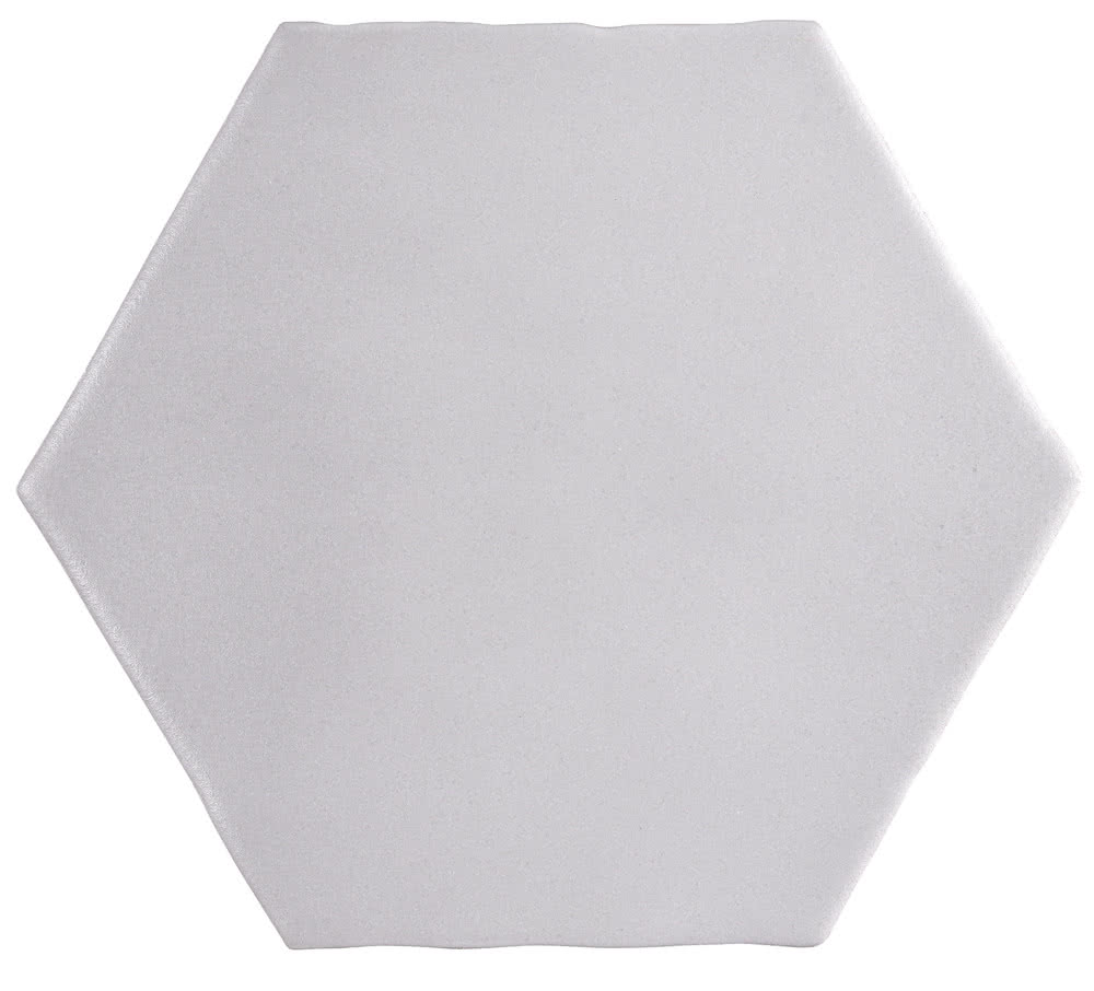 Керамическая плитка Cevica Marakech Gris Hexagon, цвет серый, поверхность матовая, шестиугольник, 150x150