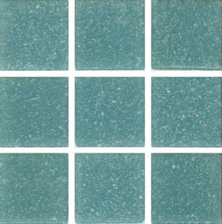 Мозаика Irida Gamma И20.51(1), цвет бирюзовый, поверхность глянцевая, квадрат, 327x327