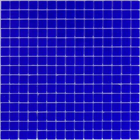 Мозаика Alma Mosaic Sandy SBN16, цвет синий, поверхность глянцевая, квадрат, 327x327