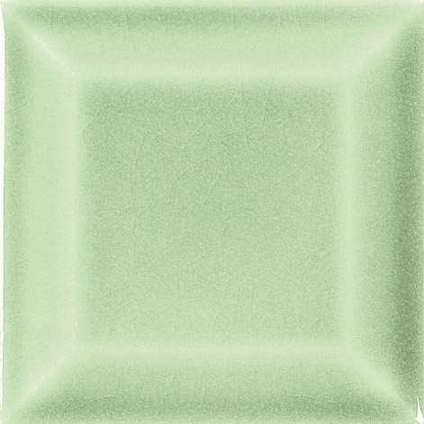 Керамическая плитка Adex ADMO2027 Biselado PB C/C Verde Claro, цвет зелёный, поверхность глянцевая, квадрат, 75x75