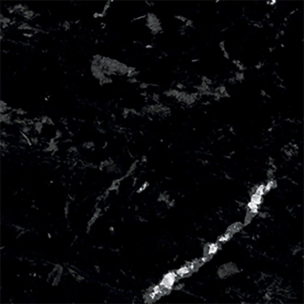 Керамогранит Keros Octo Taco Terni Negro, цвет чёрный, поверхность матовая, квадрат, 50x50