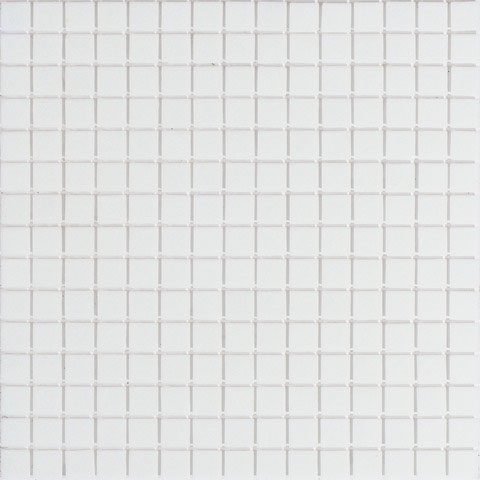 Мозаика Alma Mosaic Sandy SE09, цвет белый, поверхность матовая, квадрат, 327x327