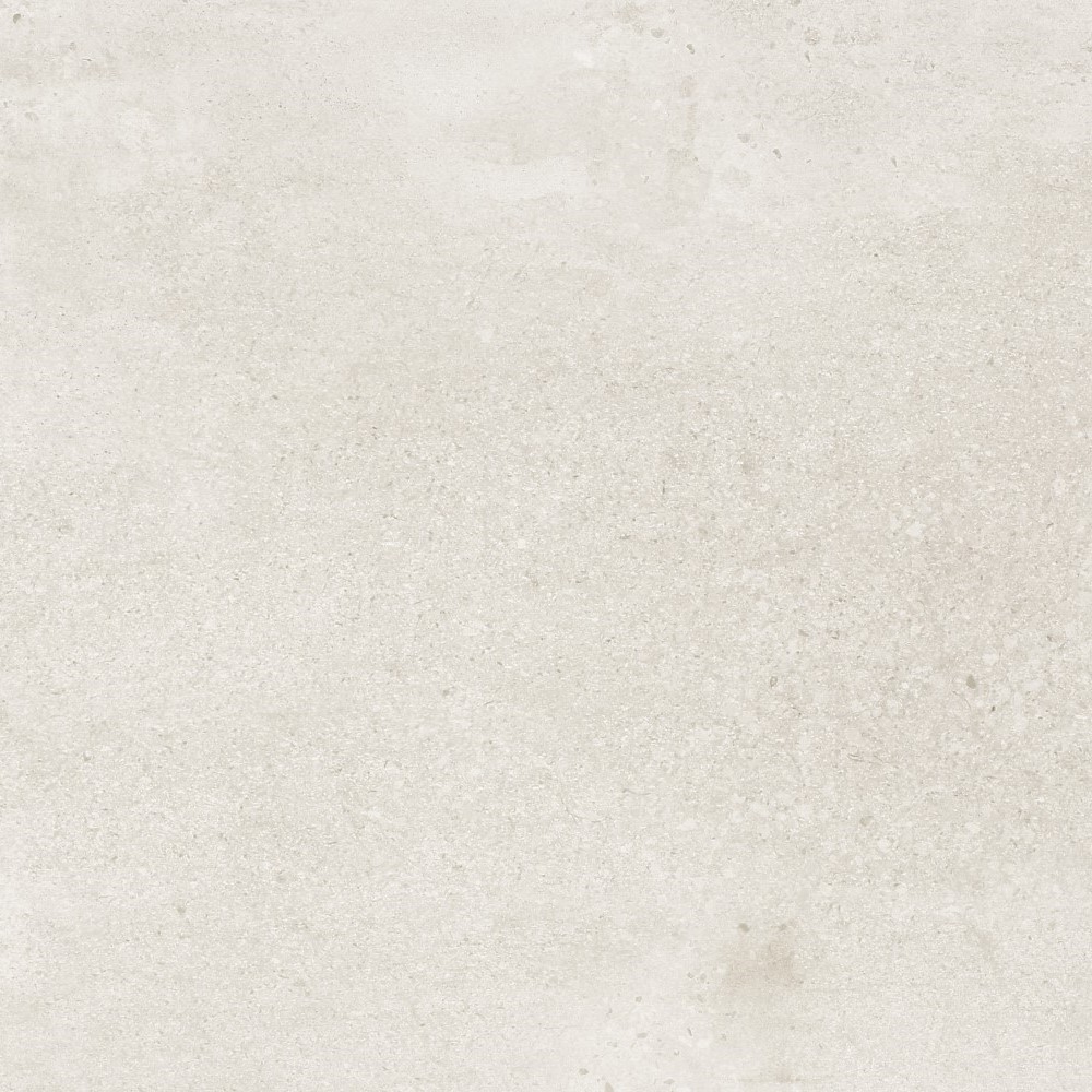 Керамогранит Realistik Fiji White Matt, цвет белый, поверхность матовая, квадрат, 600x600