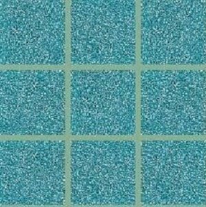 Мозаика Bisazza GM 20.96 (2), цвет бирюзовый, поверхность матовая, квадрат, 322x322