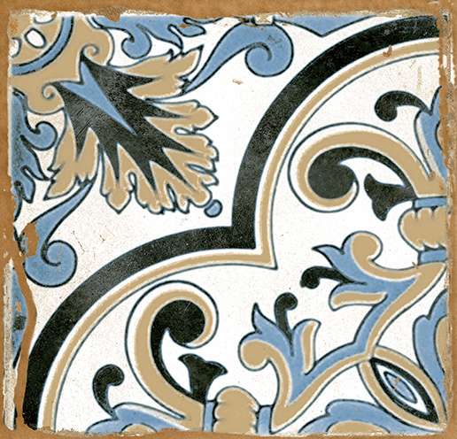 Вставки Peronda Mumble T.Barcelos/19,5/R 25371, цвет разноцветный, поверхность матовая, квадрат, 195x195