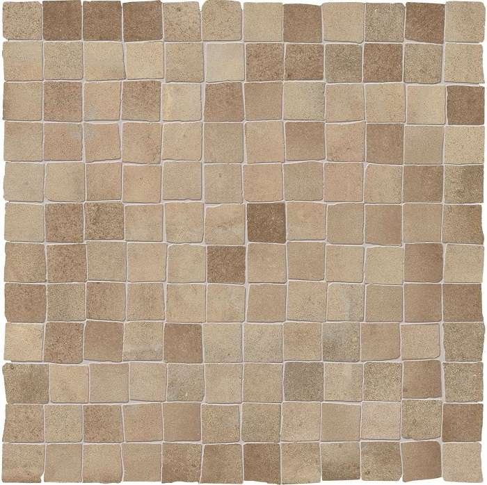 Мозаика Viva Acustico 12 Mosaico Sand E25G, цвет бежевый, поверхность матовая, квадрат, 300x300