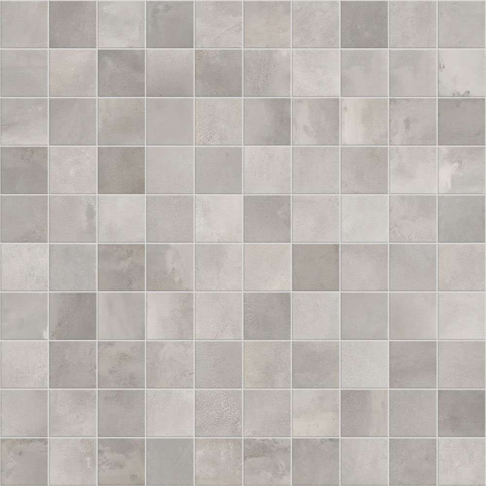 Керамогранит Terratinta Betonsquare White-Grey TTBSQWG11NS, цвет серый, поверхность матовая, квадрат, 100x100