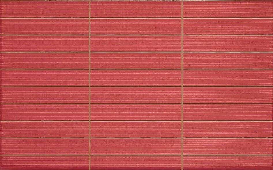 Мозаика APE Incision Dance Rojo, цвет красный, поверхность глянцевая, прямоугольник, 250x400