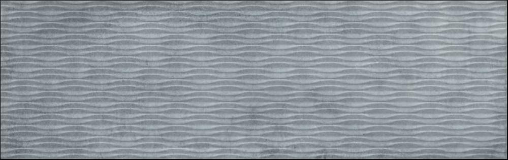 Керамическая плитка Grespania Gala Cintia Marino, цвет синий, поверхность глянцевая рельефная, прямоугольник, 315x1000