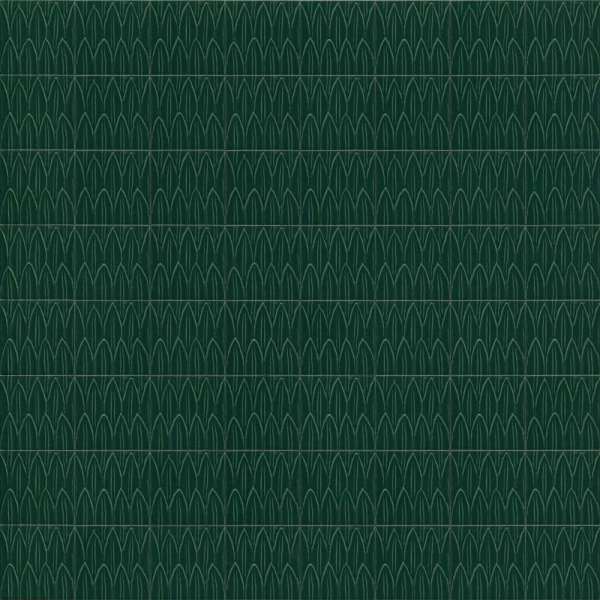 Декоративные элементы Ragno Sol Struttura Foglia Verde 3D R9RE, цвет зелёный, поверхность глянцевая 3d (объёмная), квадрат, 150x150