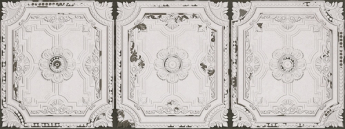 Керамическая плитка Aparici Victorian White Nova, цвет белый, поверхность матовая, прямоугольник, 446x1193