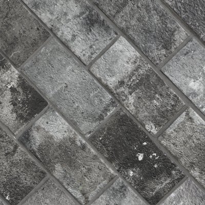 Керамогранит RHS Rondine London Charcoal J85940, цвет серый, поверхность матовая, прямоугольник, 130x250