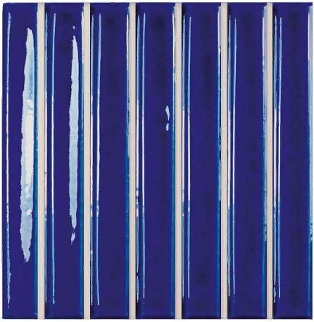 Керамогранит Wow Sweet Bars Indigo Gloss 130055, цвет синий, поверхность глянцевая, квадрат, 116x116