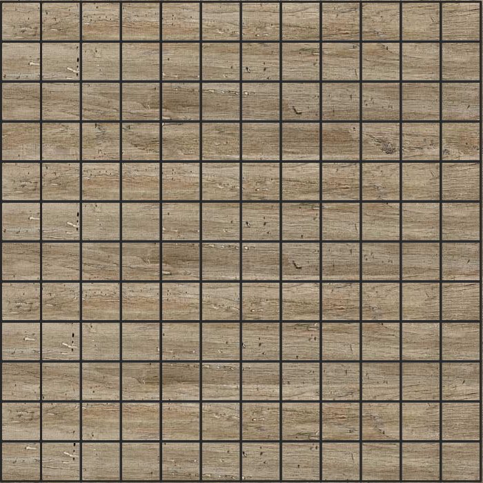 Мозаика Monocibec Yukon Mayo Mos (2,5X2,5)co 86252, цвет коричневый, поверхность матовая, квадрат, 300x300