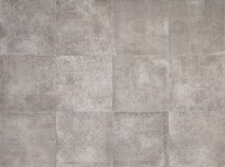 Декоративные элементы Fondovalle Portland Decorato Hood, цвет серый, поверхность матовая, квадрат, 800x800