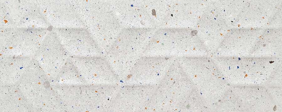 Керамическая плитка Tubadzin W-Dots Grey STR, цвет серый, поверхность рельефная, прямоугольник, 298x748