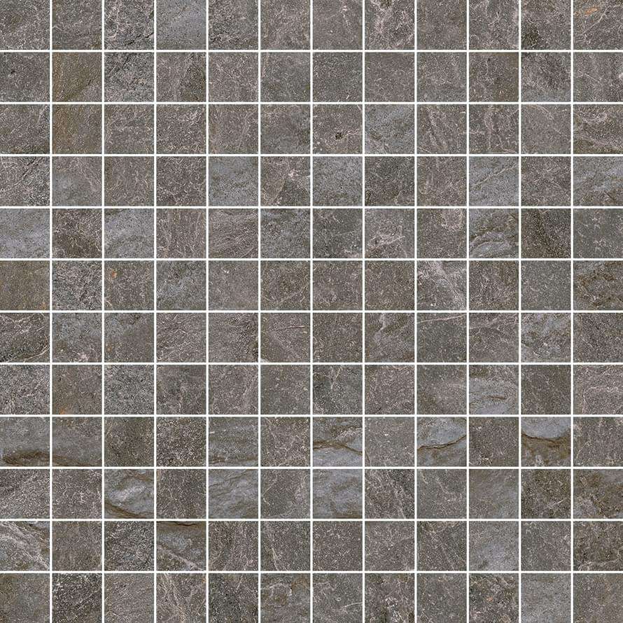 Мозаика Monocibec Dolomite Grey (2,5X2,5) Mos 95615, цвет серый, поверхность матовая, квадрат, 300x300