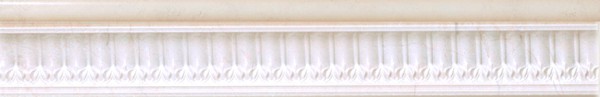 Бордюры Dual Gres Enya Moldura, цвет белый бежевый, поверхность глянцевая, прямоугольник, 50x300