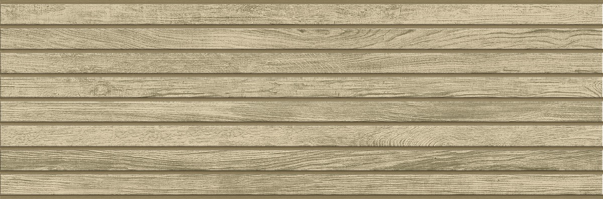 Керамическая плитка Eurotile Lexington 752 LXN2BG, цвет бежевый, поверхность матовая рельефная, прямоугольник, 330x1000