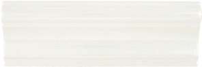 Бордюры Horus Art Lame White CAP200, цвет белый, поверхность матовая, прямоугольник, 100x300
