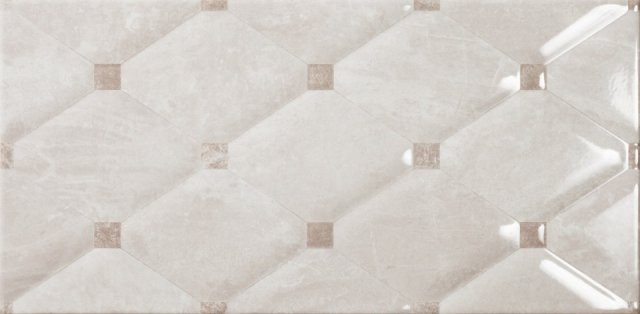 Декоративные элементы Navarti Dc Blade Perla, цвет серый, поверхность глянцевая, прямоугольник, 250x500