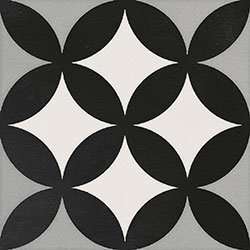 Декоративные элементы Elios Deco Anthology Original D Taupe 089D3D3, цвет чёрно-белый, поверхность матовая 3d (объёмная), квадрат, 200x200