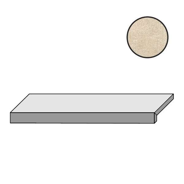Ступени Piemme Concrete Elem.L Taupe Grip/Ret 20mm 03208, цвет бежевый, поверхность противоскользящая, прямоугольник, 300x600